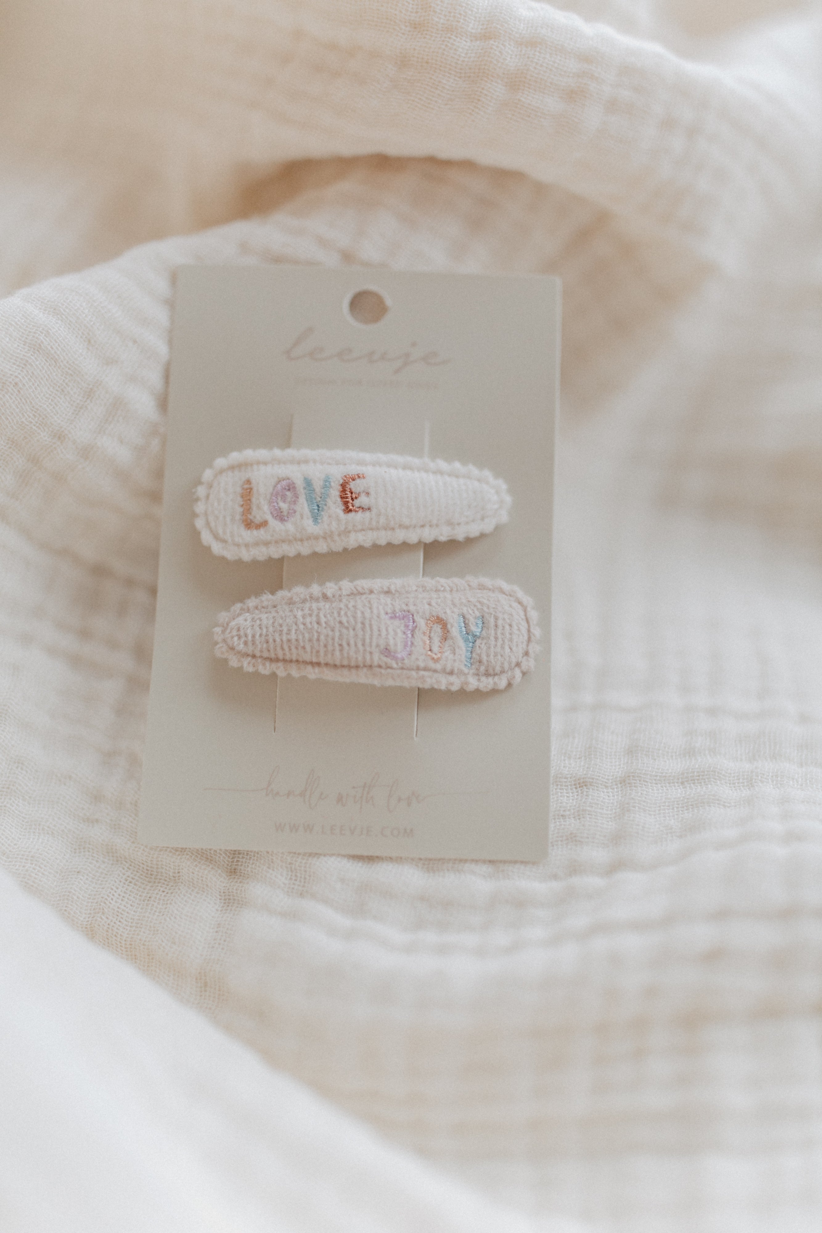 Haarspangen 'love & joy clips'