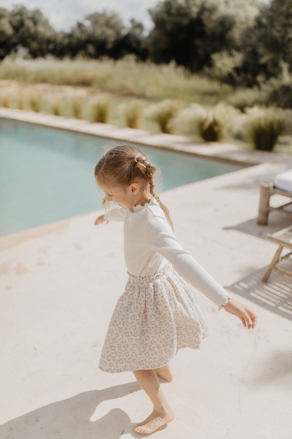 Muslin Skirt ‘Leopard’