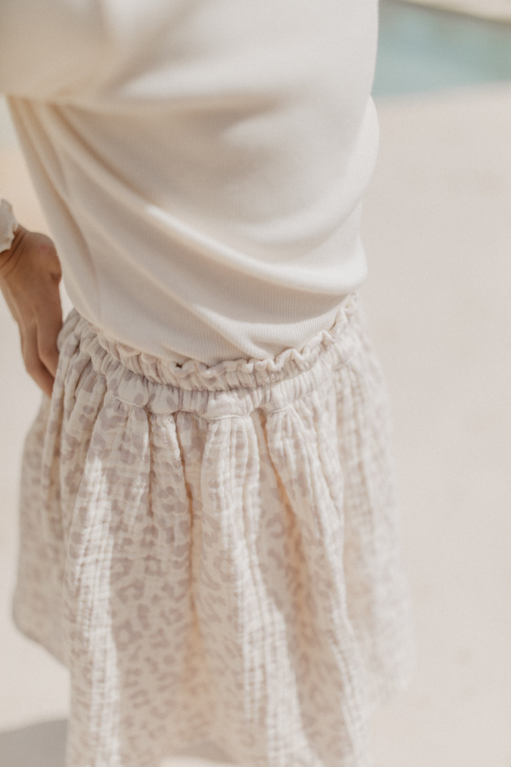 Muslin Skirt ‘Leopard’