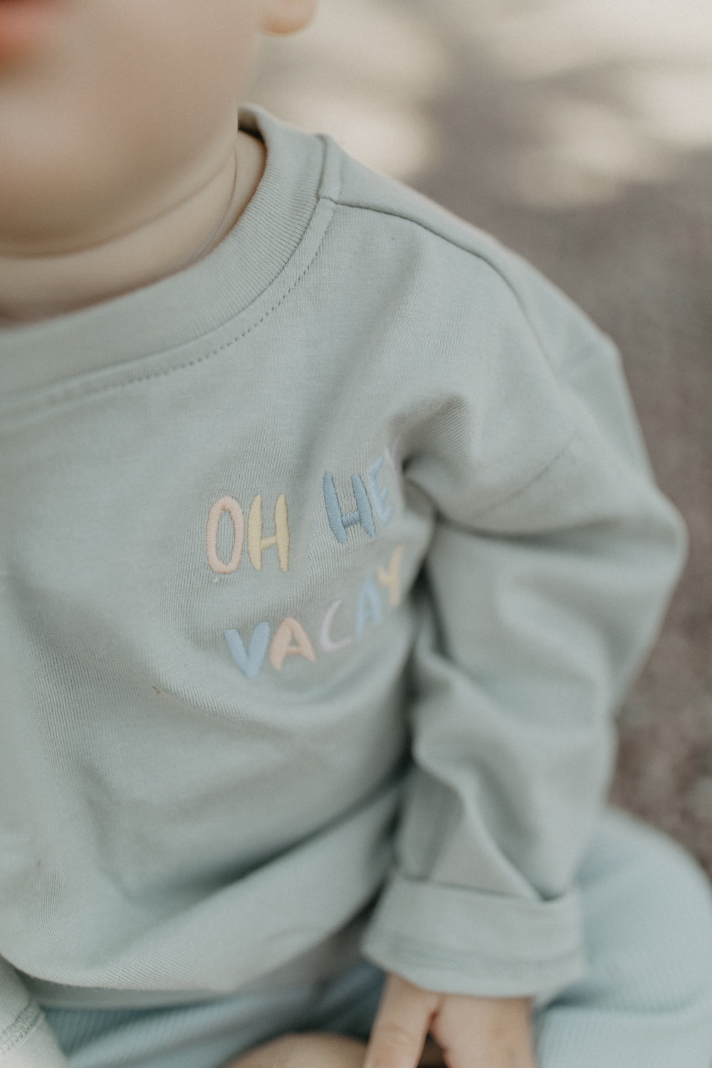 Long Sleeve Top 'Oh Hey Vacay'