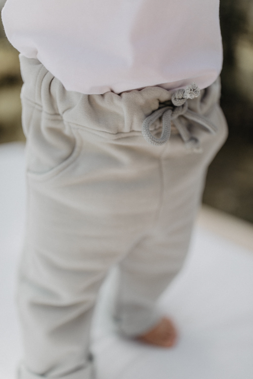 Unisex Sweatpants with Drawstring 'Soft Green'