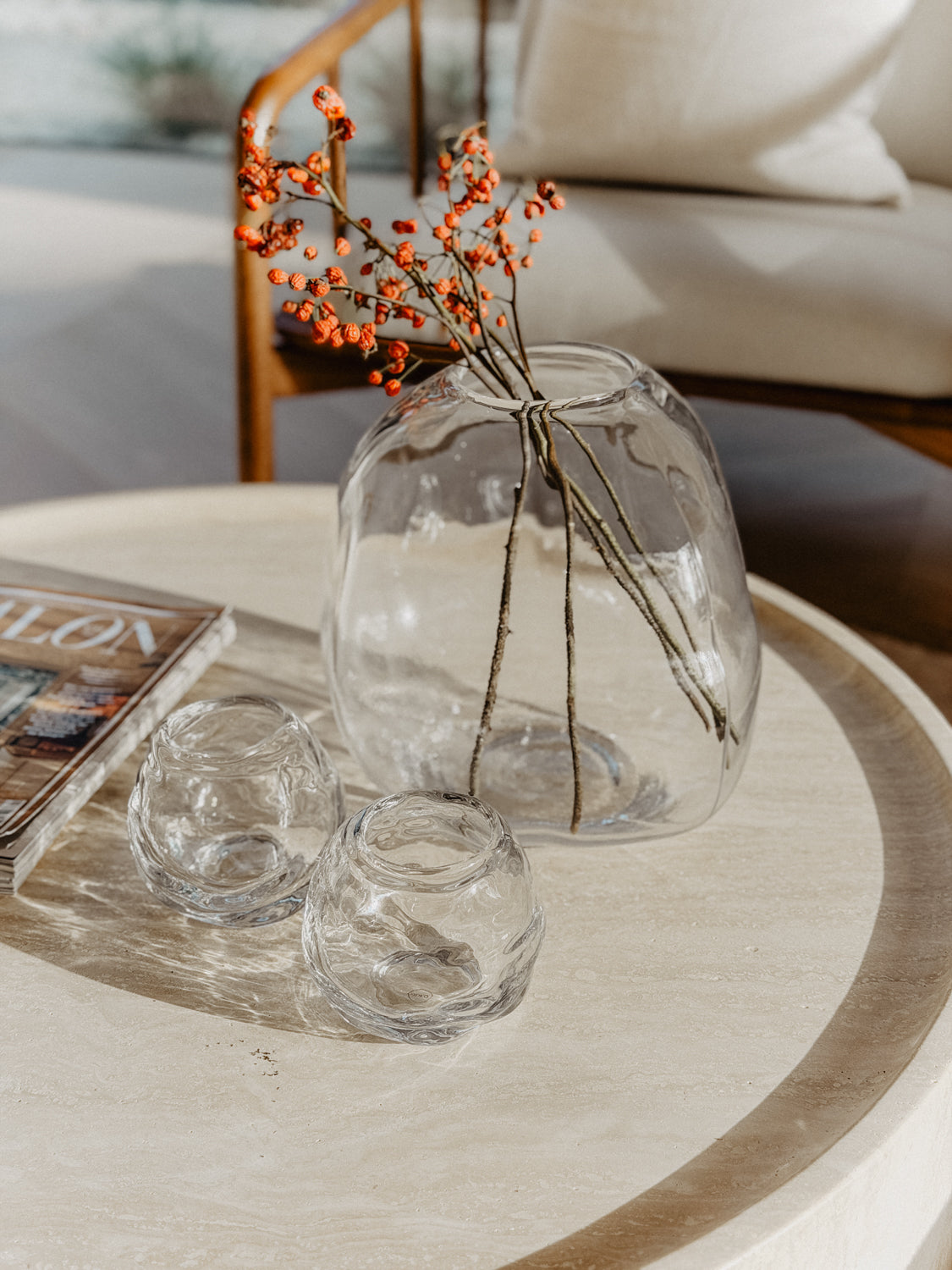 01.08.01 — The Bunch Vase Mini / Clear