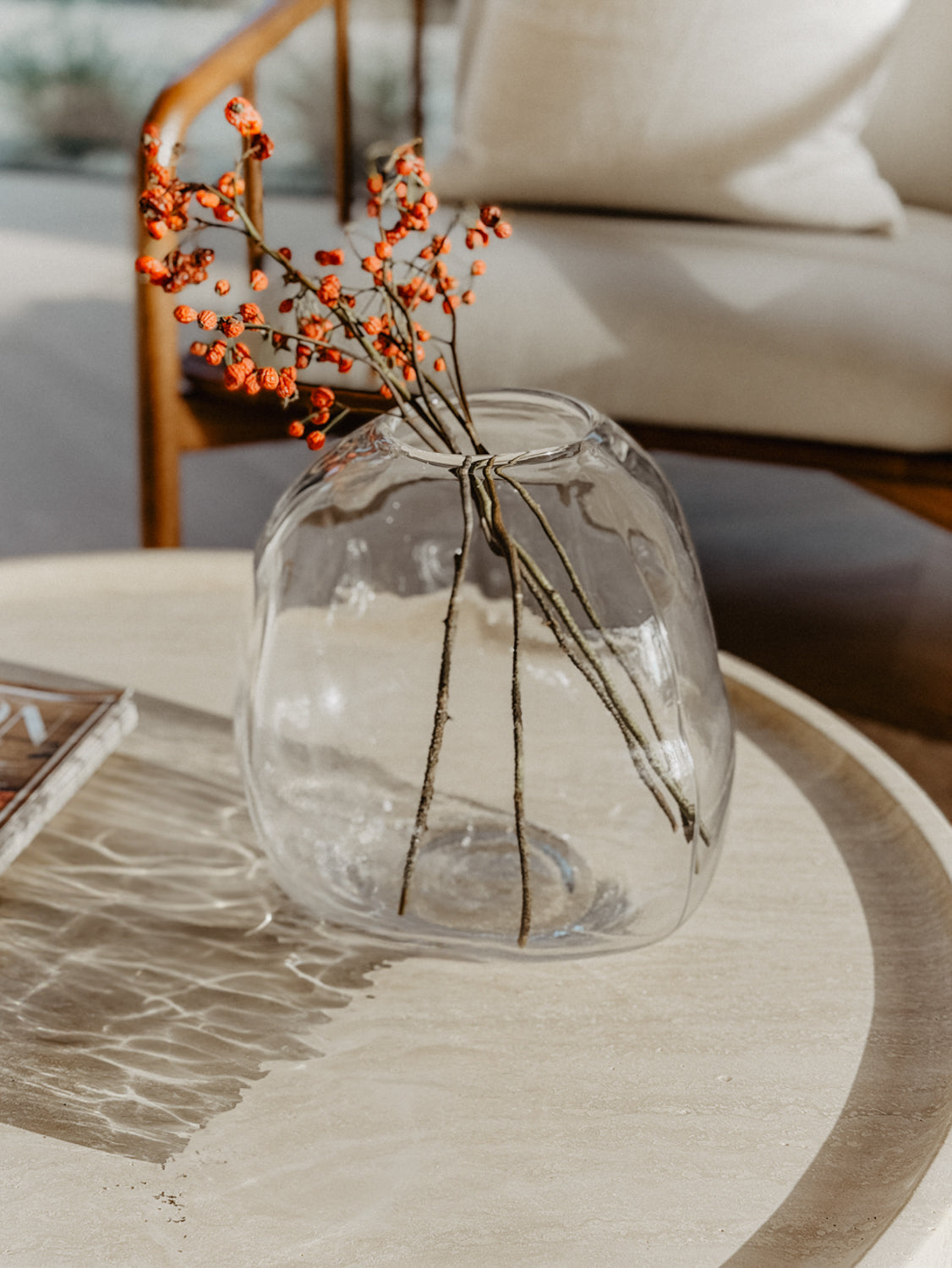 dbkd | Pebble Glasvase large – clear