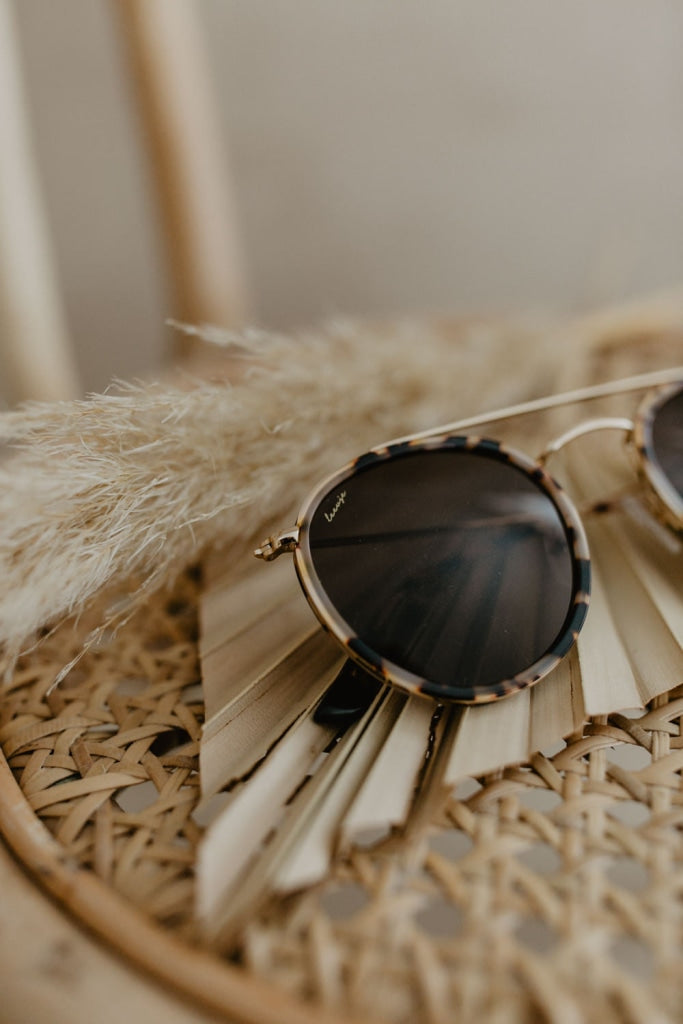 Sunglasses Golden Sun In Tortoise Sand Sonnenbrillen