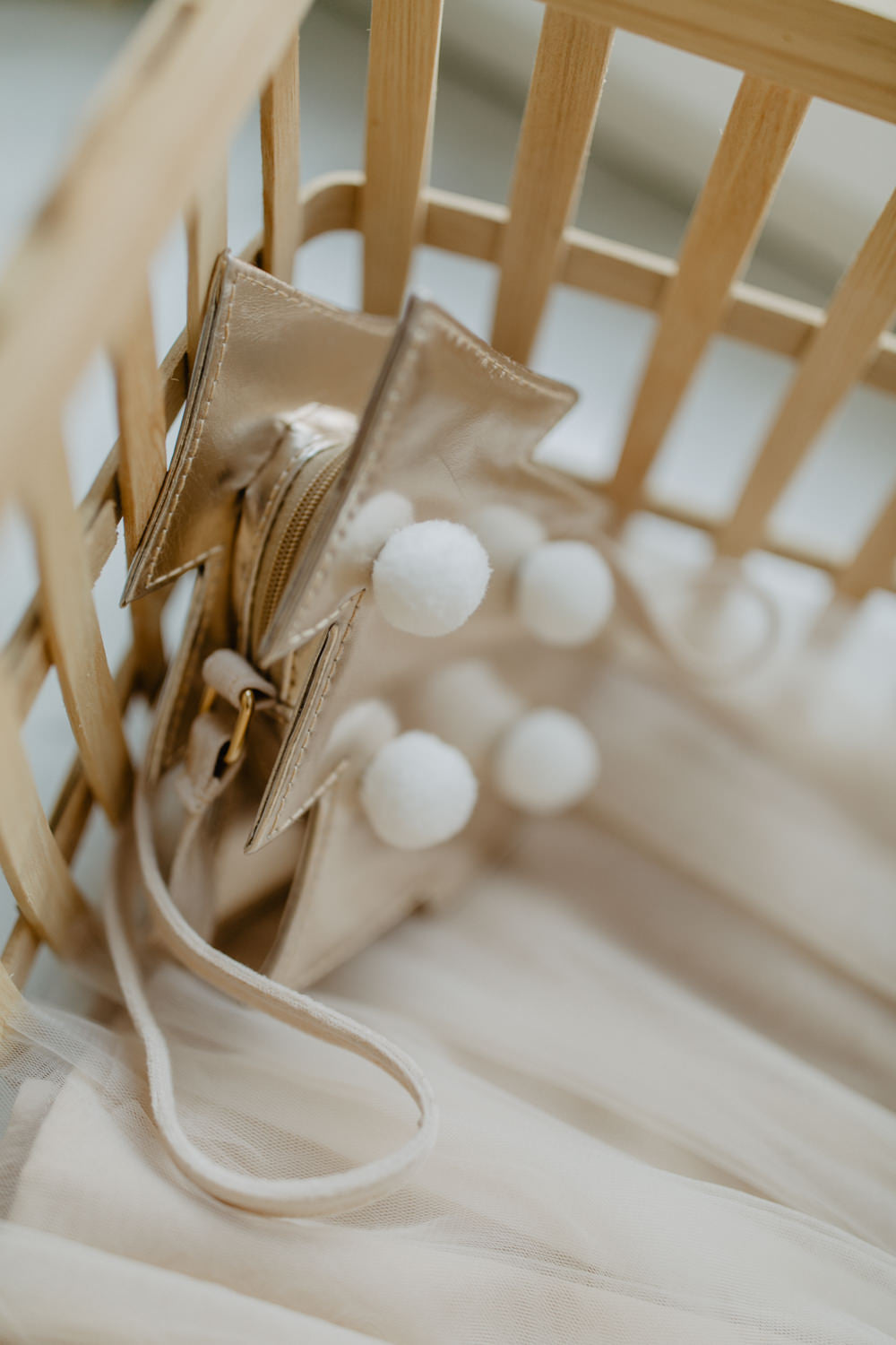 Children's handbag "Pompom Christmastree"