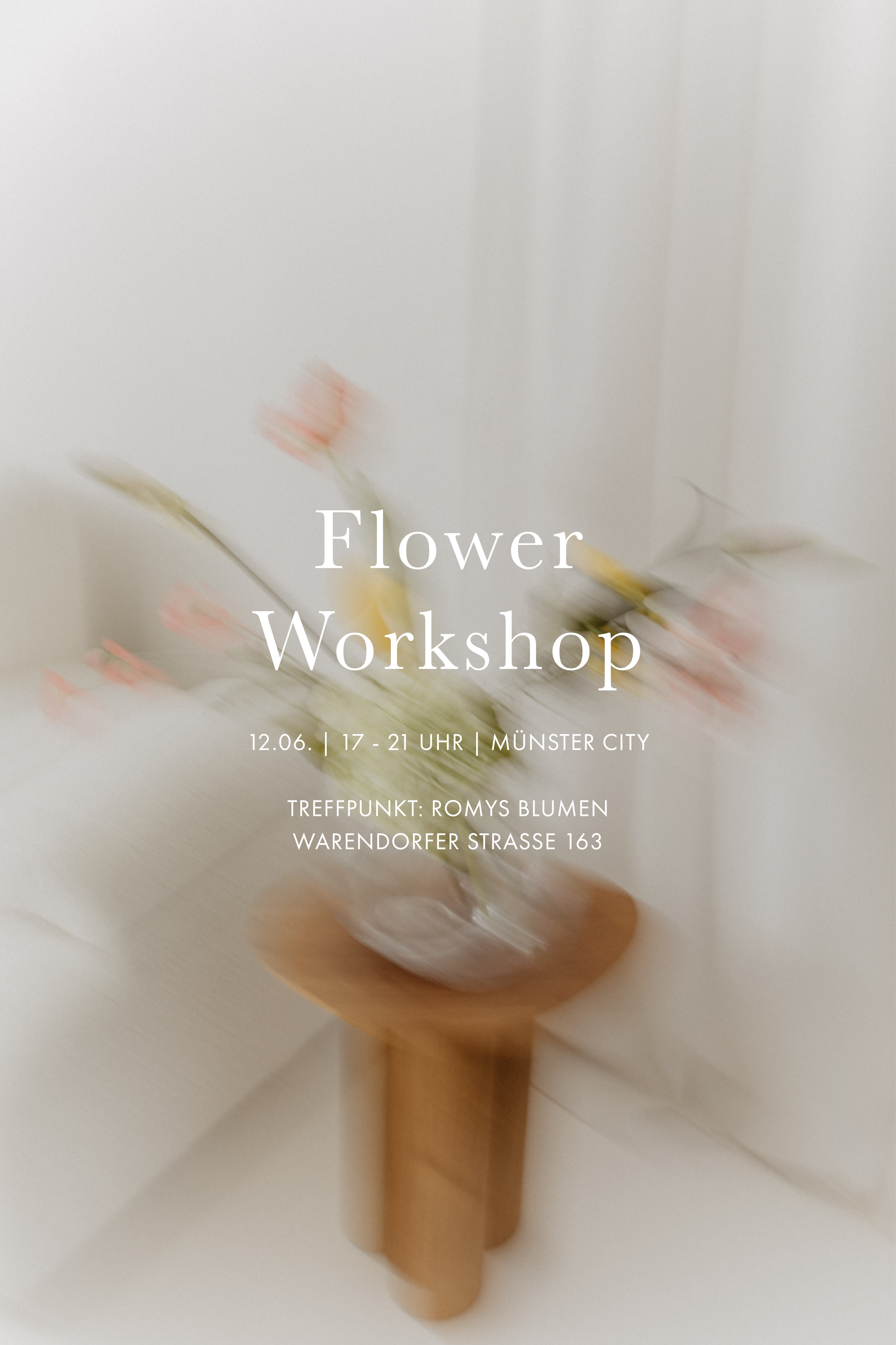 Ticket Flower Workshop Event 12.06.26 Münster