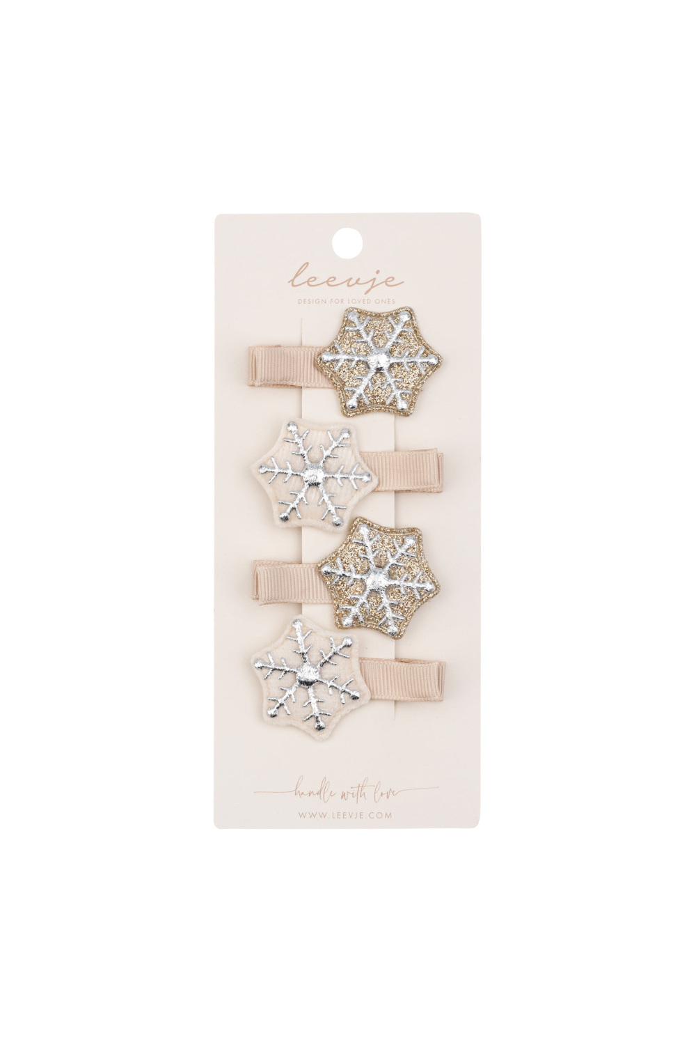 Hair Clips 'Snowflakes'