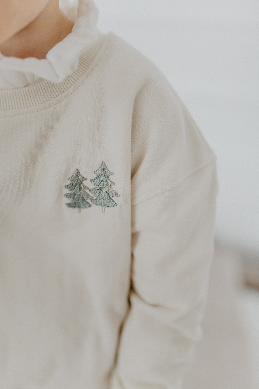 Unisex oversized Sweatshirt 'little trees'