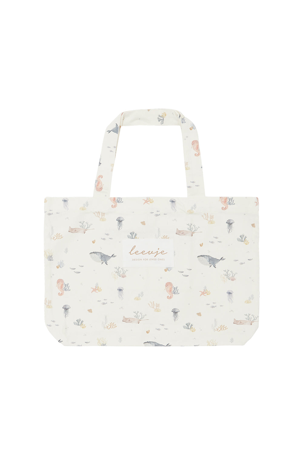 Fabric bag 'underwater white' small