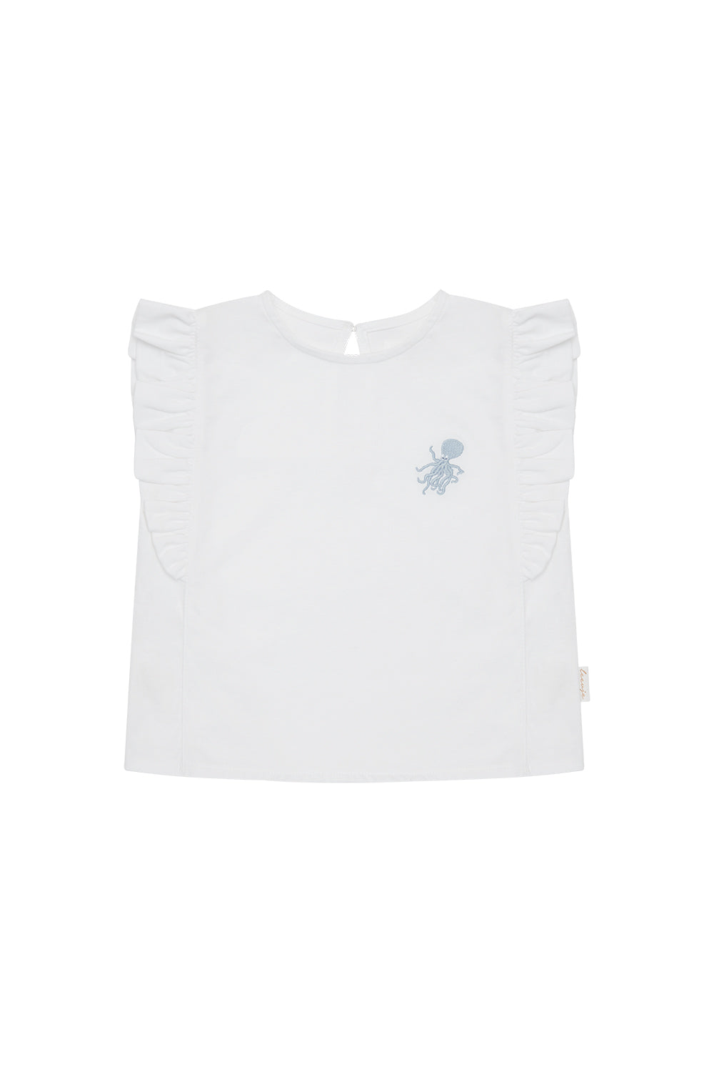 T-Shirt 'Cctopus' with ruffles