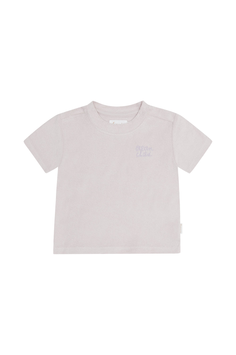 Frottee Shirt 'ocean child' lavender