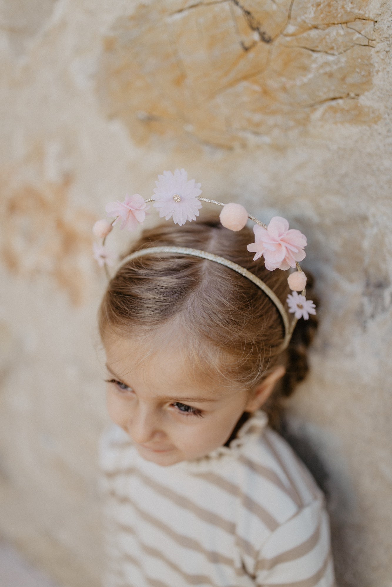 Haarreif 'flower power'