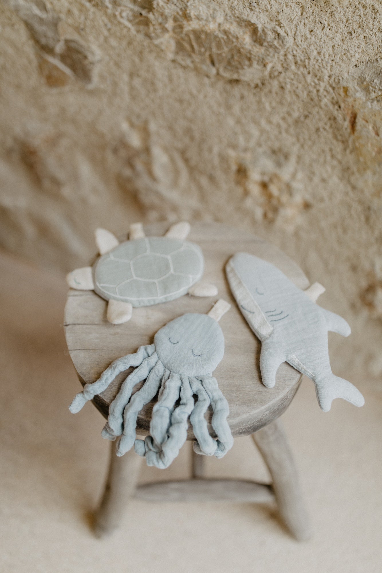 Girlande Anhänger Set 'shark, octopus & turtle'