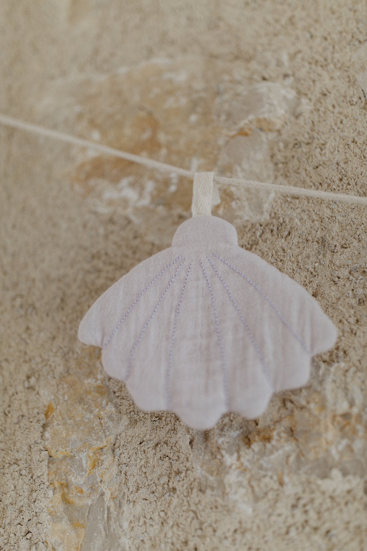 Garland pendant set 'seashell, turtle & starfish'