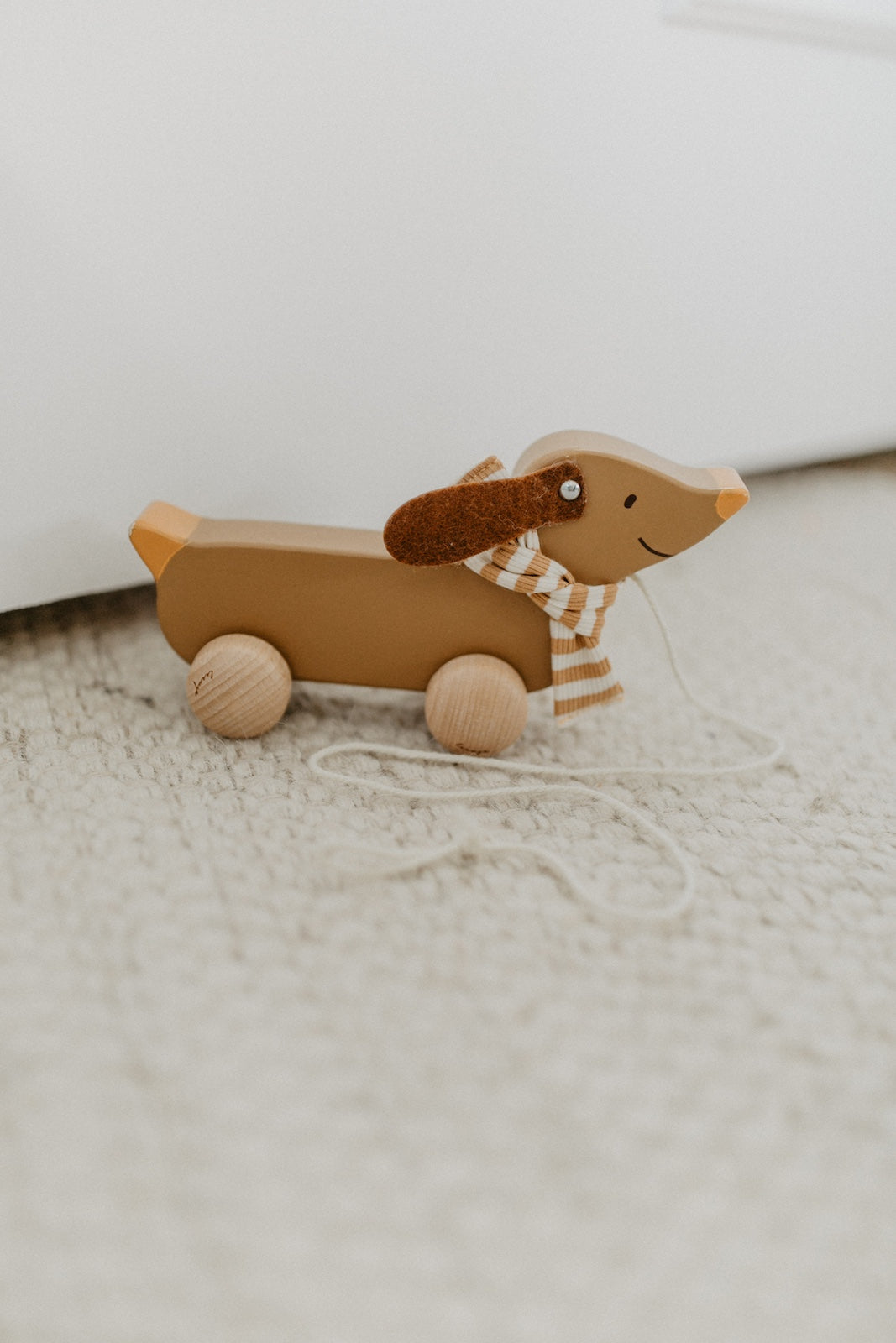 Wooden Dachshund