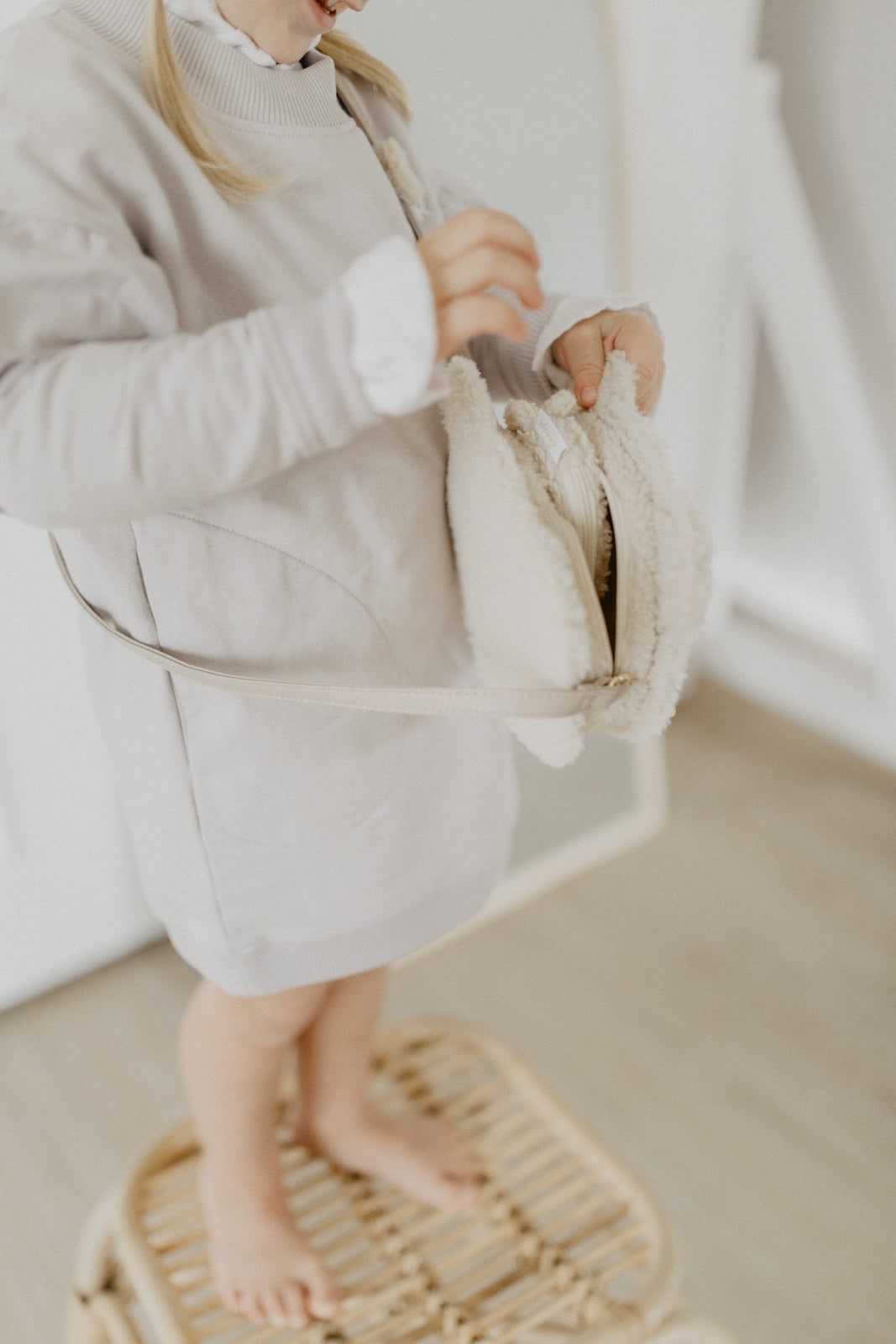 Kinderhandtasche zum Umhängen 'teddy bear'