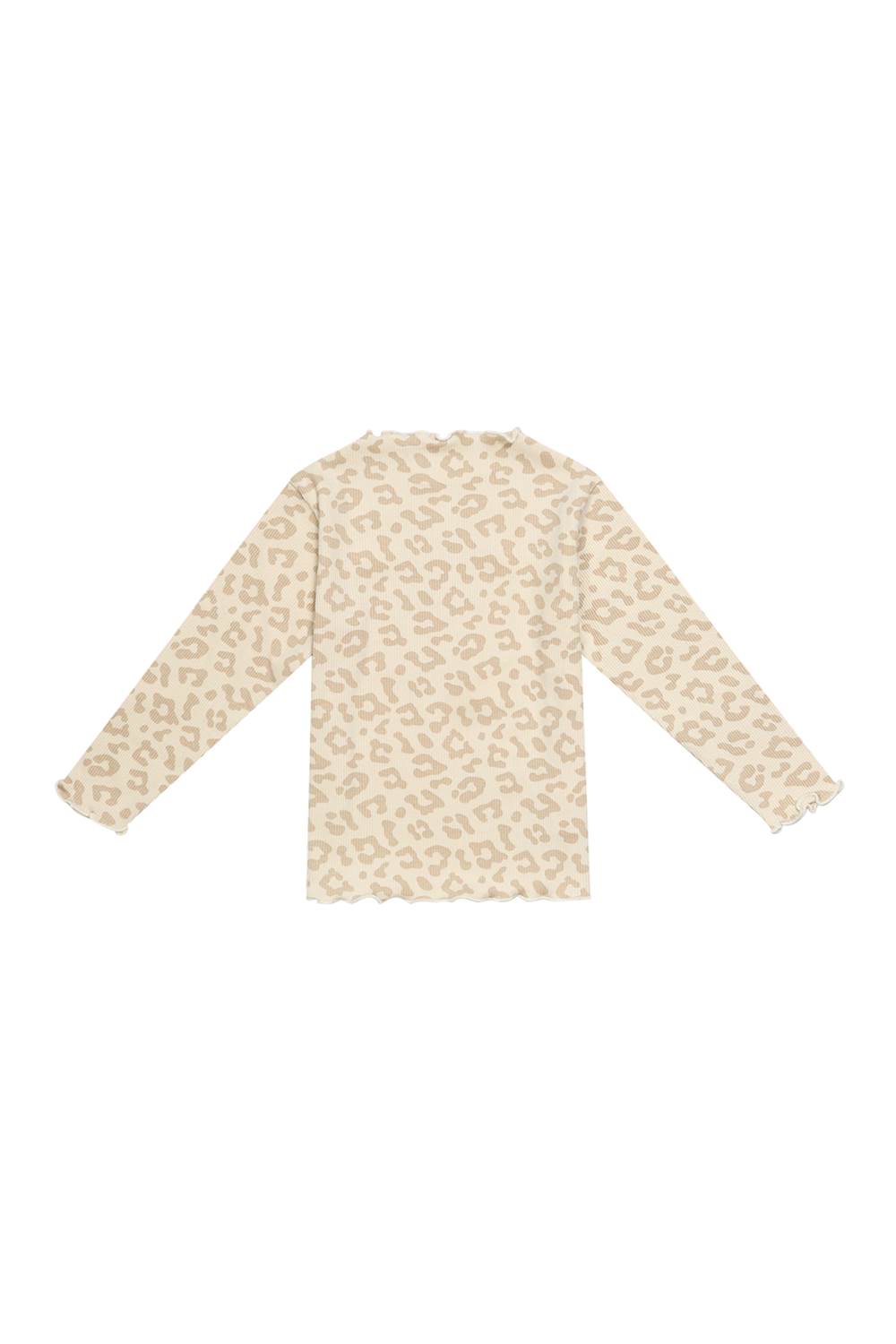 Longsleeve 'leo' mit hohem Kragen