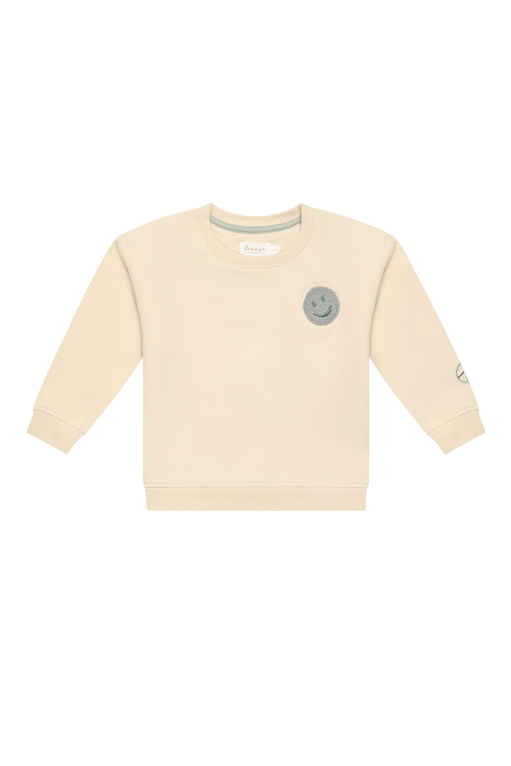 Unisex Oversized Sweatshirt 'peace begins with a smile'