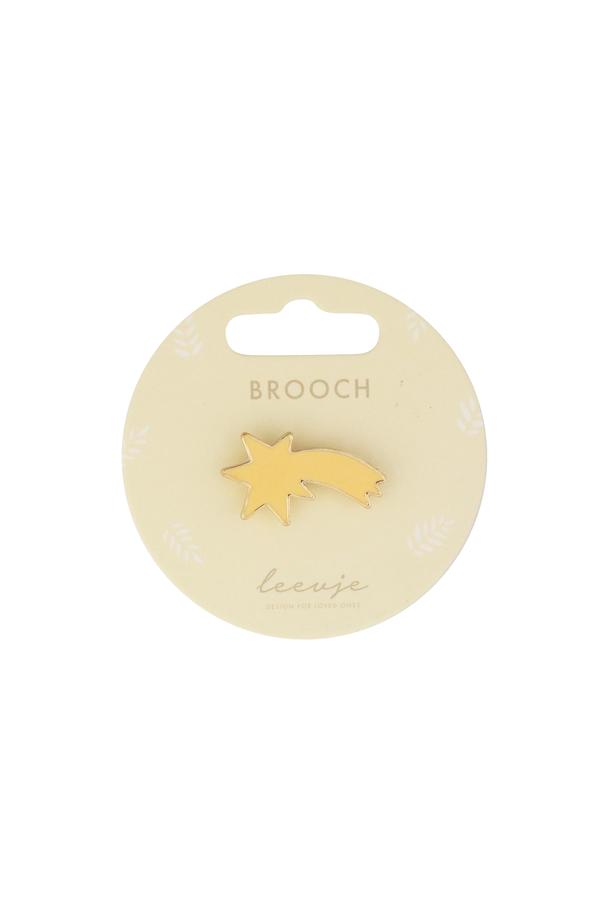 Brosche 'shooting star'