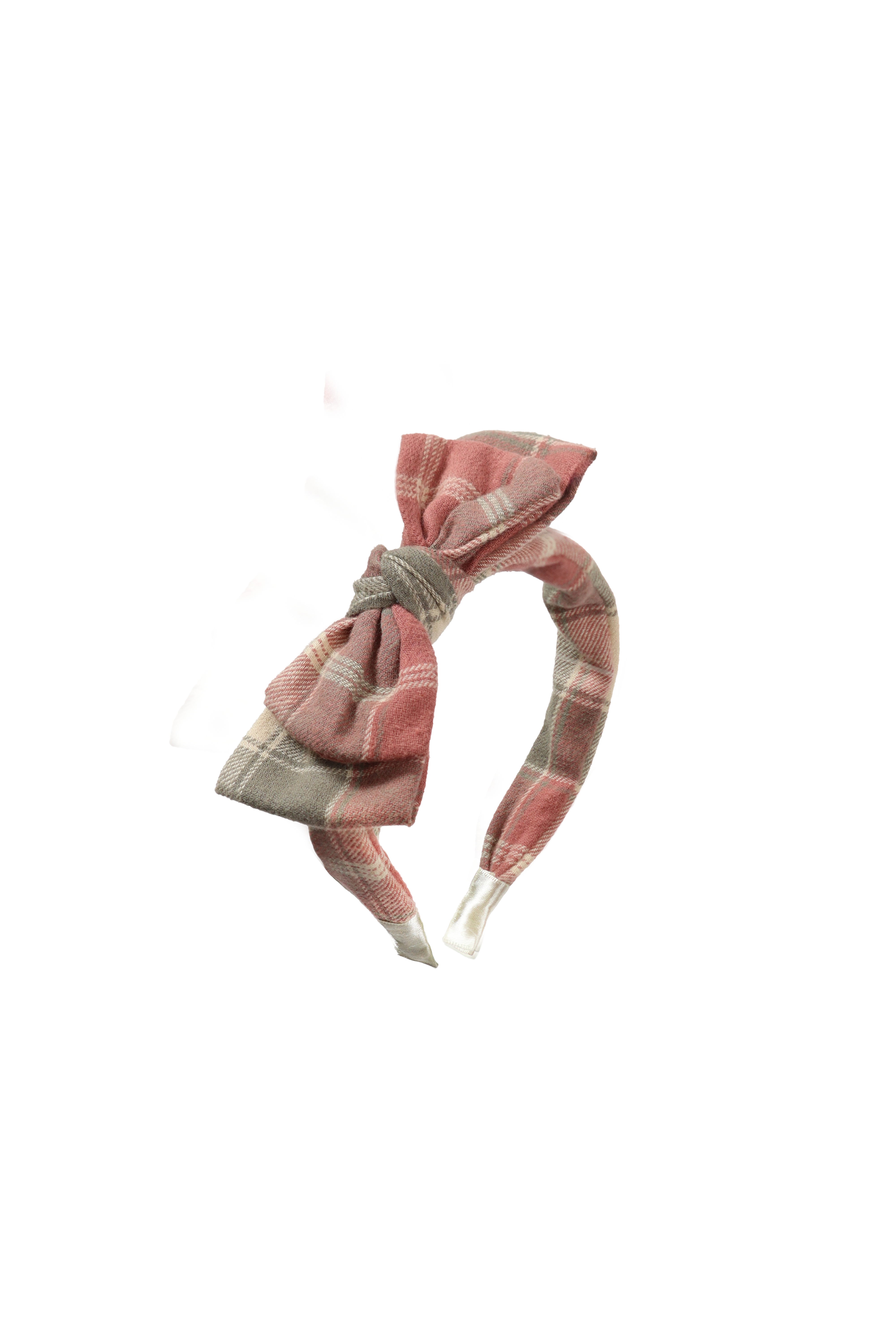 Haarreif 'red & green' mit Schleife