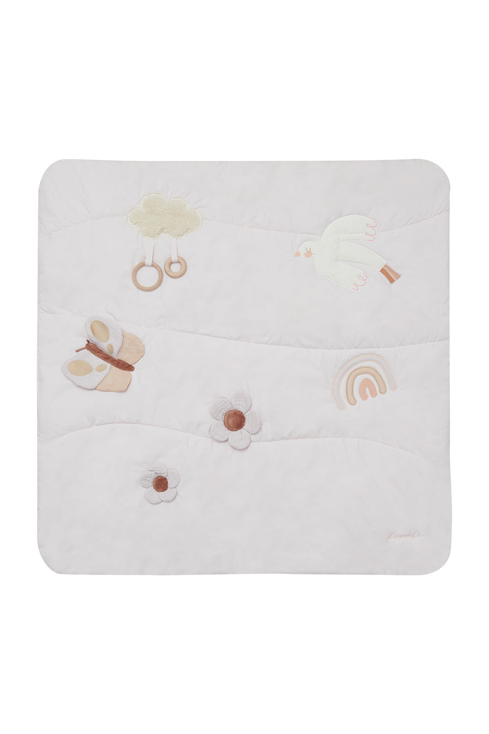 Activity Decke 'butterfly' in light pink