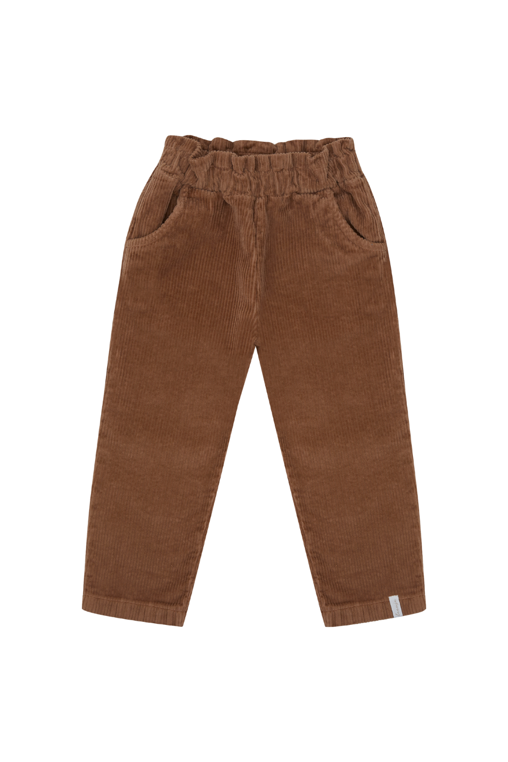 Pantalon en velours côtelé « pecan »