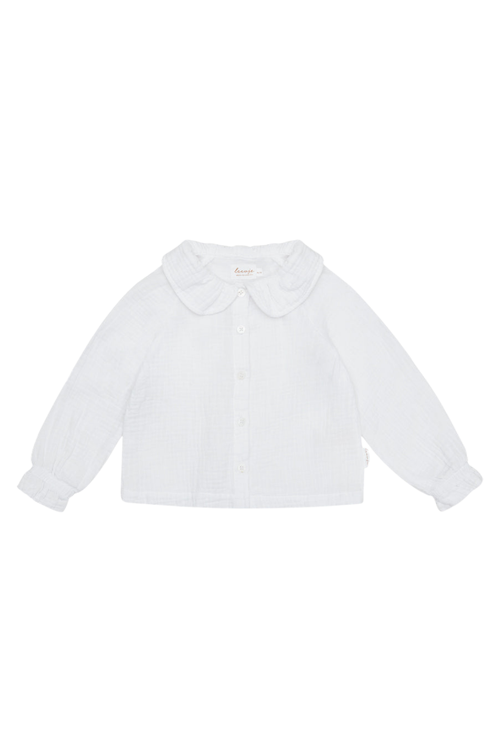 Muslin blouse with collar