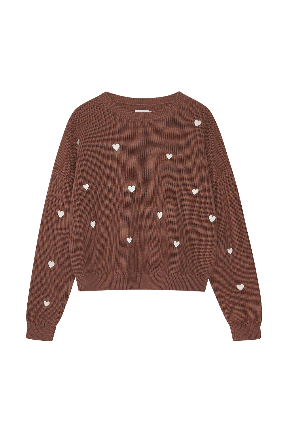 Mini-Me Chunky Knit Jumper 'Hearts' Women