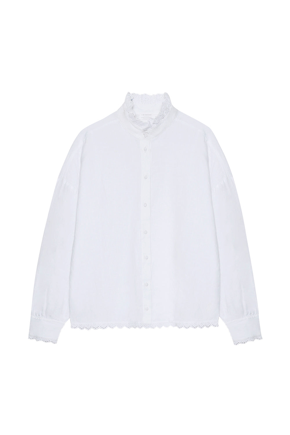 01.01.11 — The Linen Blouse / White