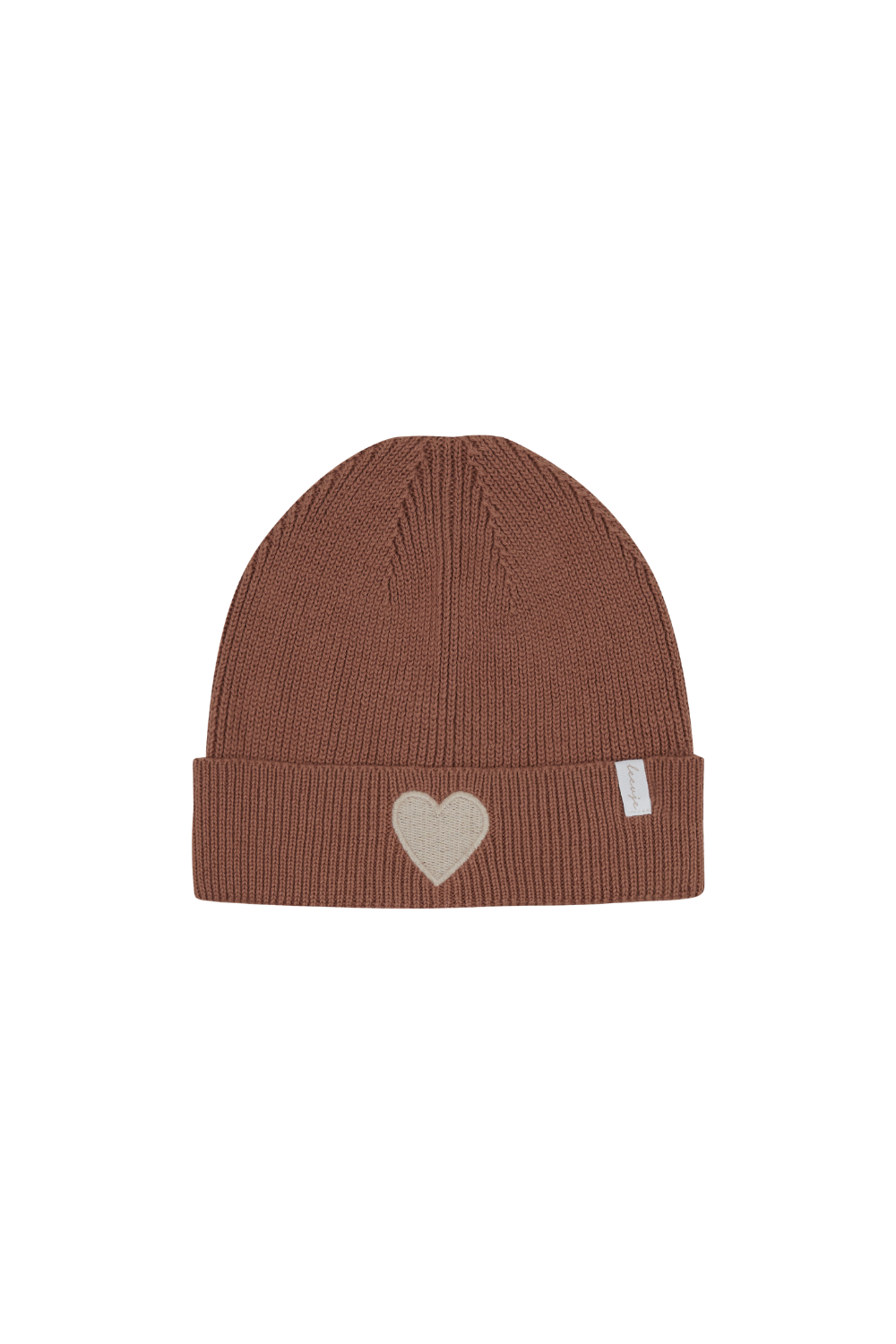 Chunky Knit Beanie 'Heart'