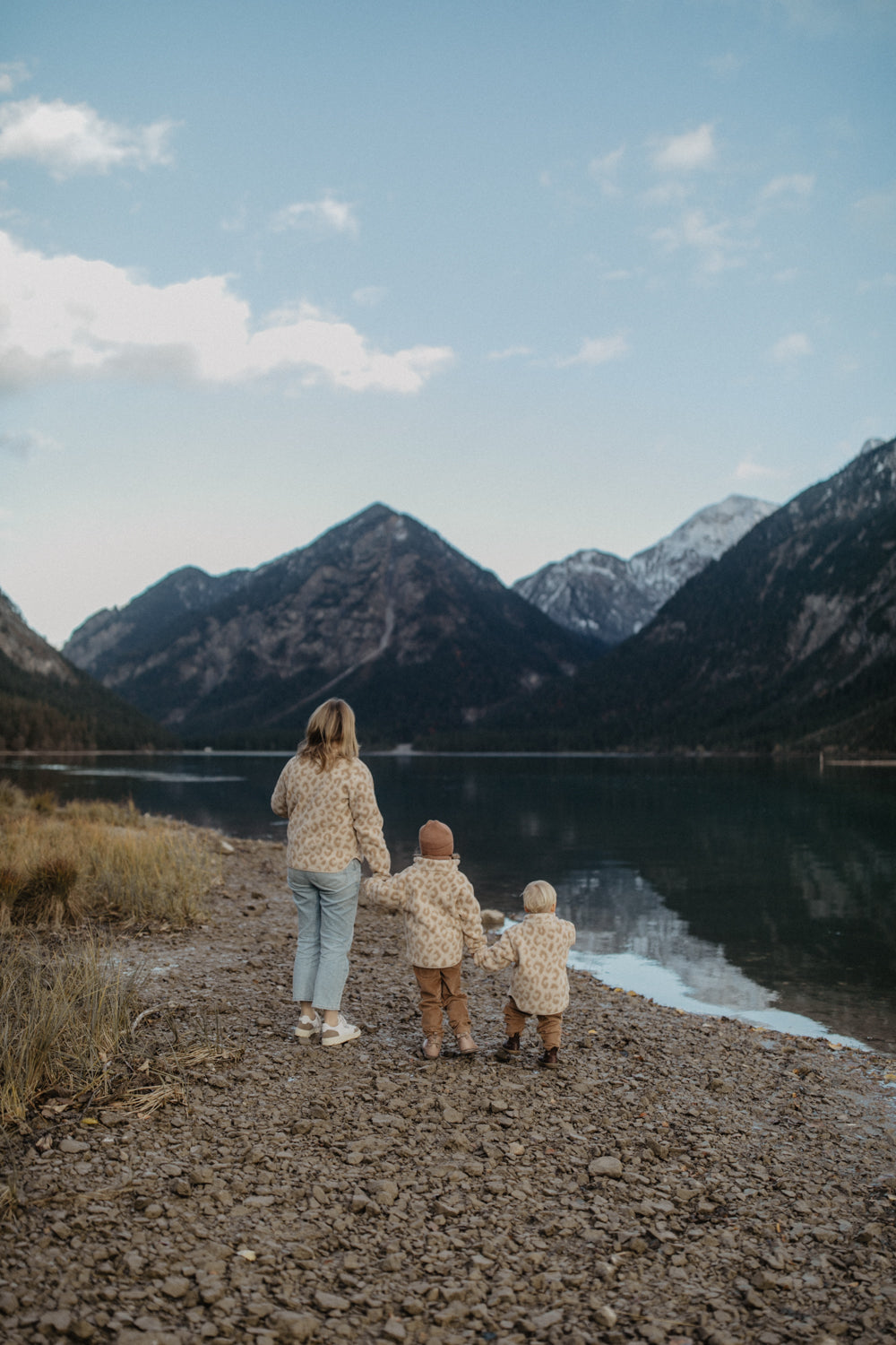 Mini-Me Leopard Print Teddy Jacket for Kids