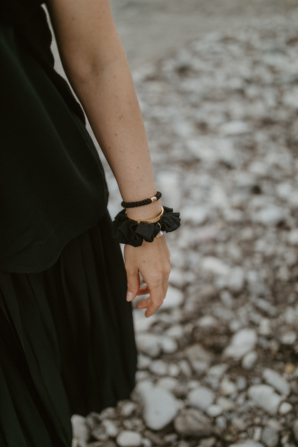 Hair Tie Set for Women – Black Mix (3er Set)