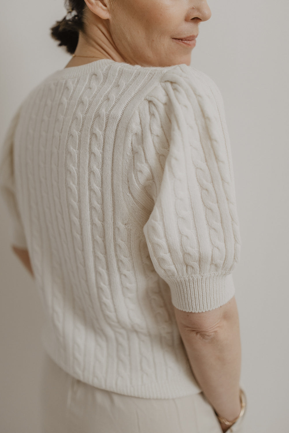 01.03.02 — The Knit Tee / Cream
