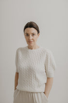 01.03.02 — The Knit Tee / Cream