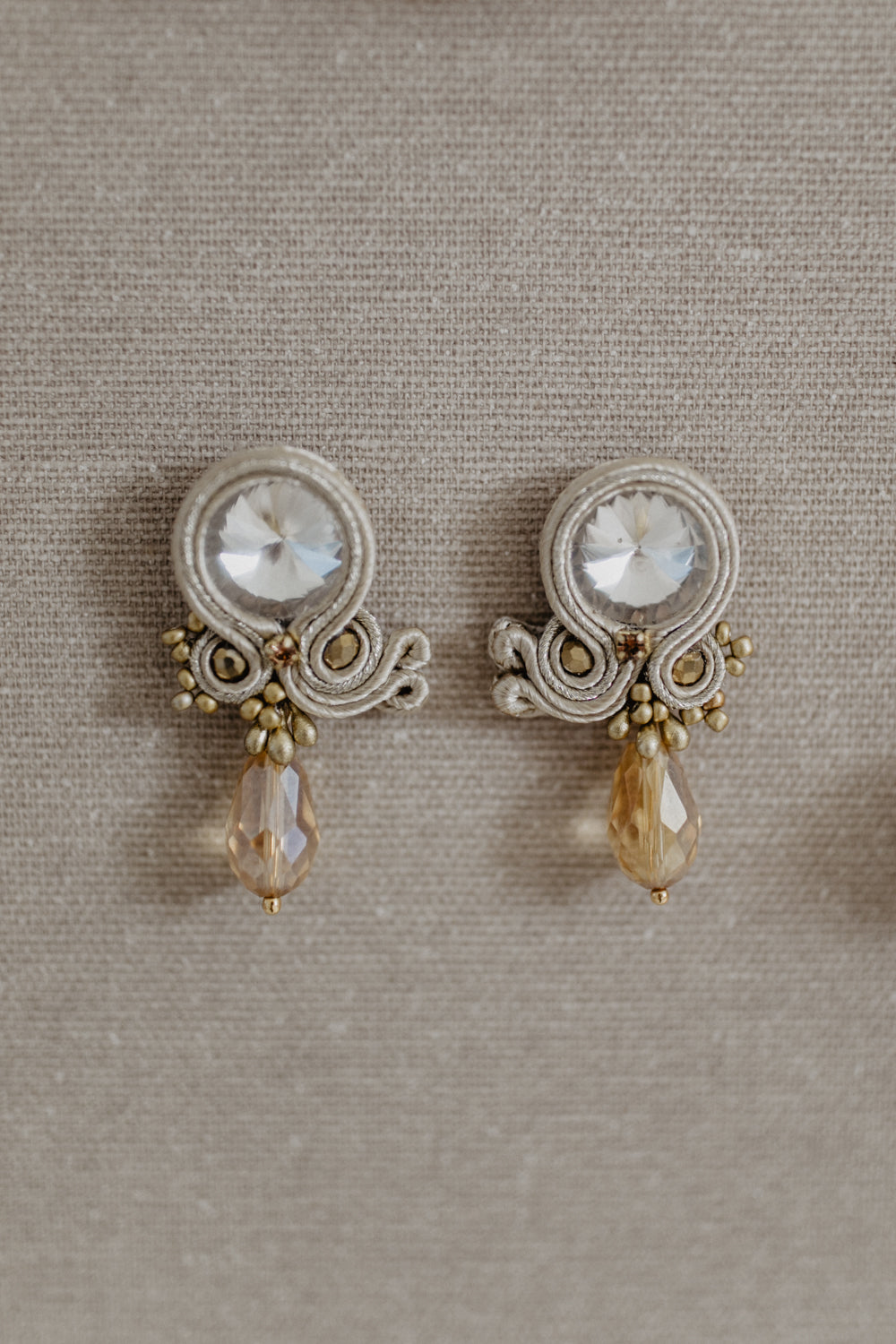 01.07.11 — The Soutache Stud / Champagne