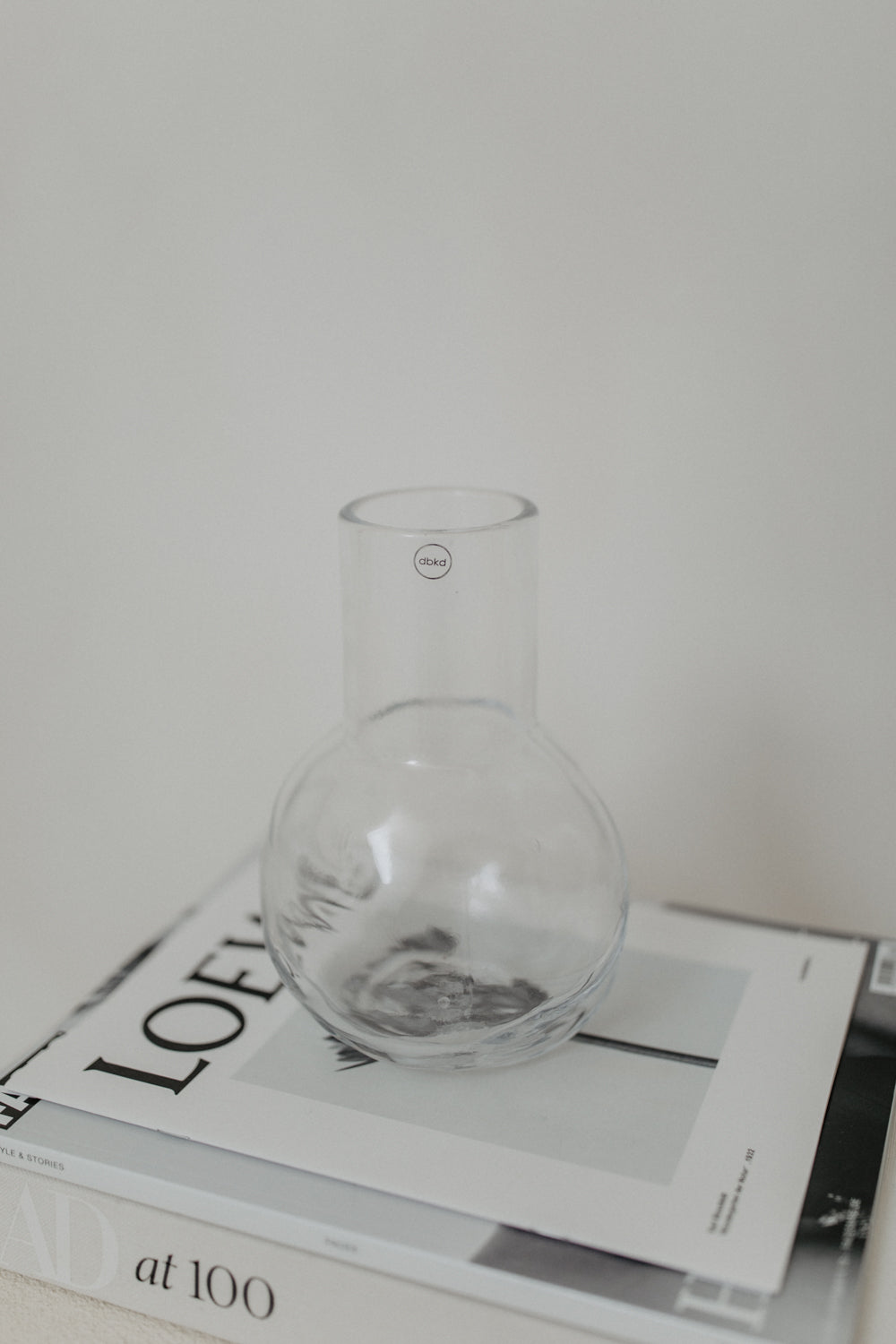 01.08.06 — The Bunch Vase Small / Clear