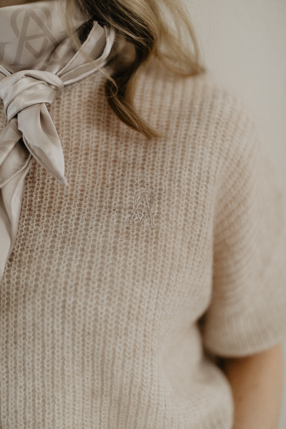 01.01.15 — The Oversized Knit Shirt / Light Brown