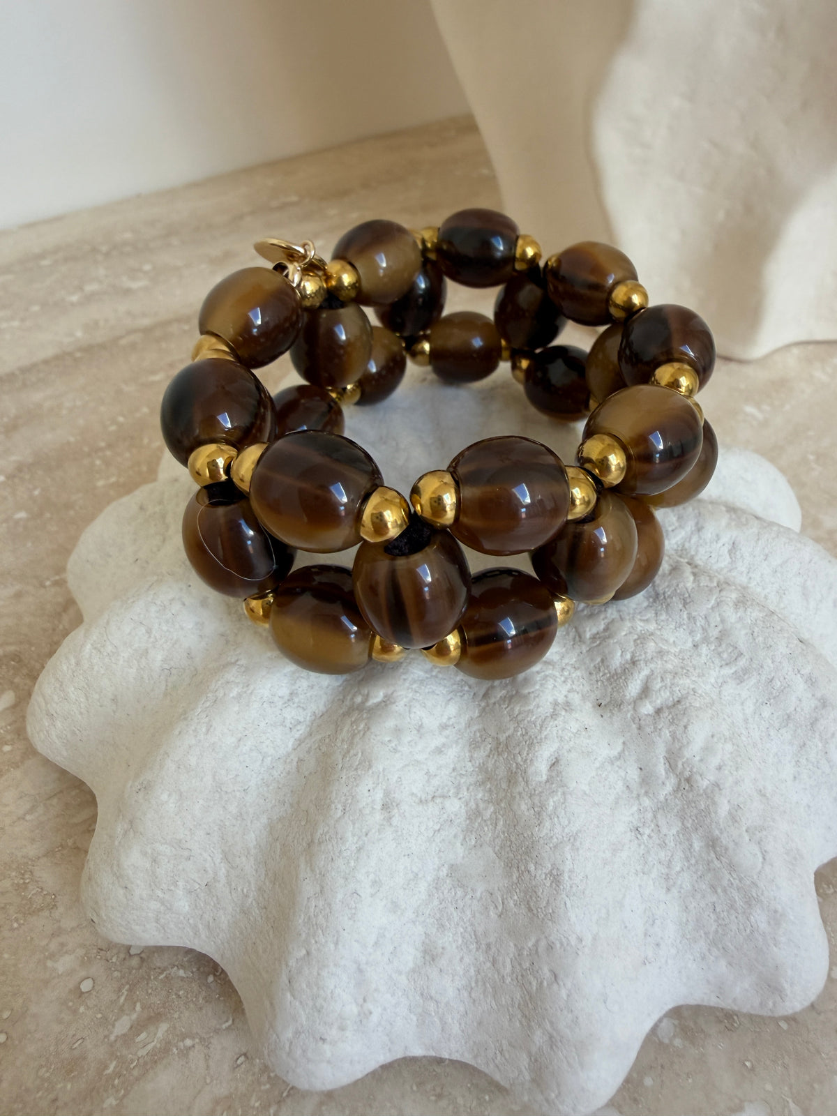 Double Bracelet | Marron