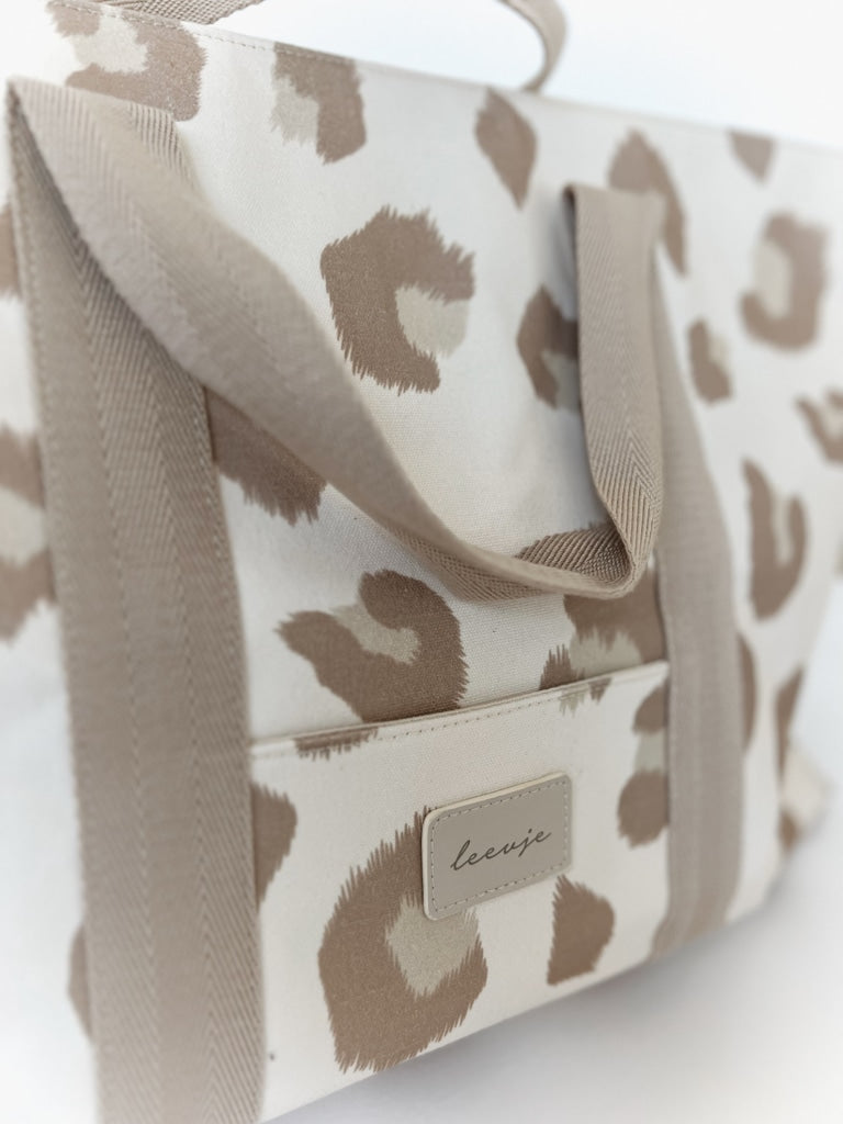 Große Tasche Leoprint