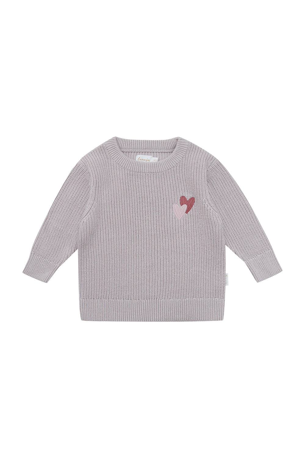Chunky Knit Jumper ‘Hearts’