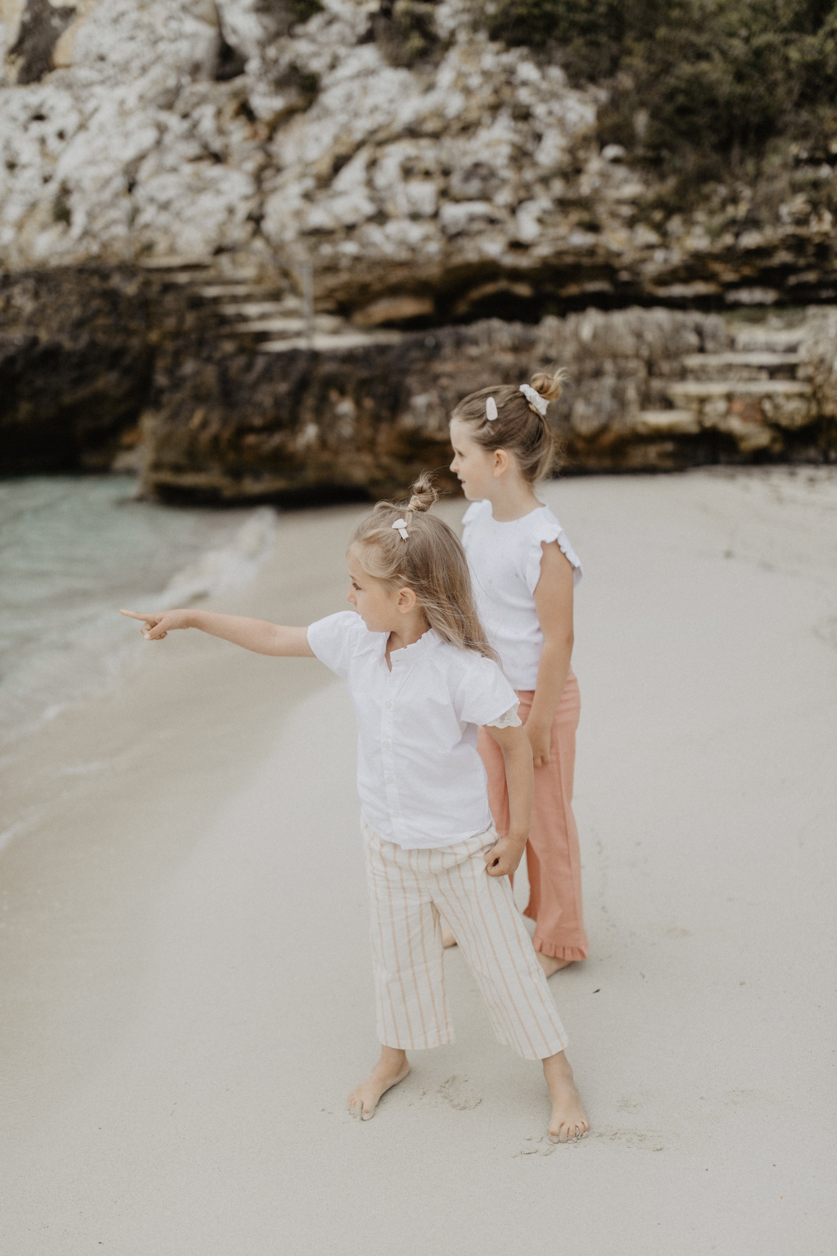 Short-Sleeved Blouse with Ruffles