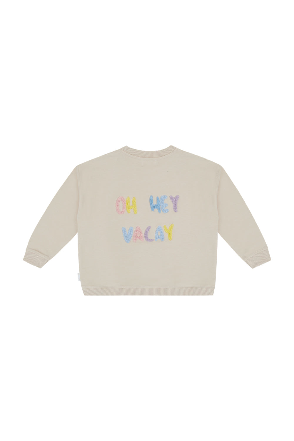 Unisex Sweatshirt with Sun 'Oh Hey Vacay'