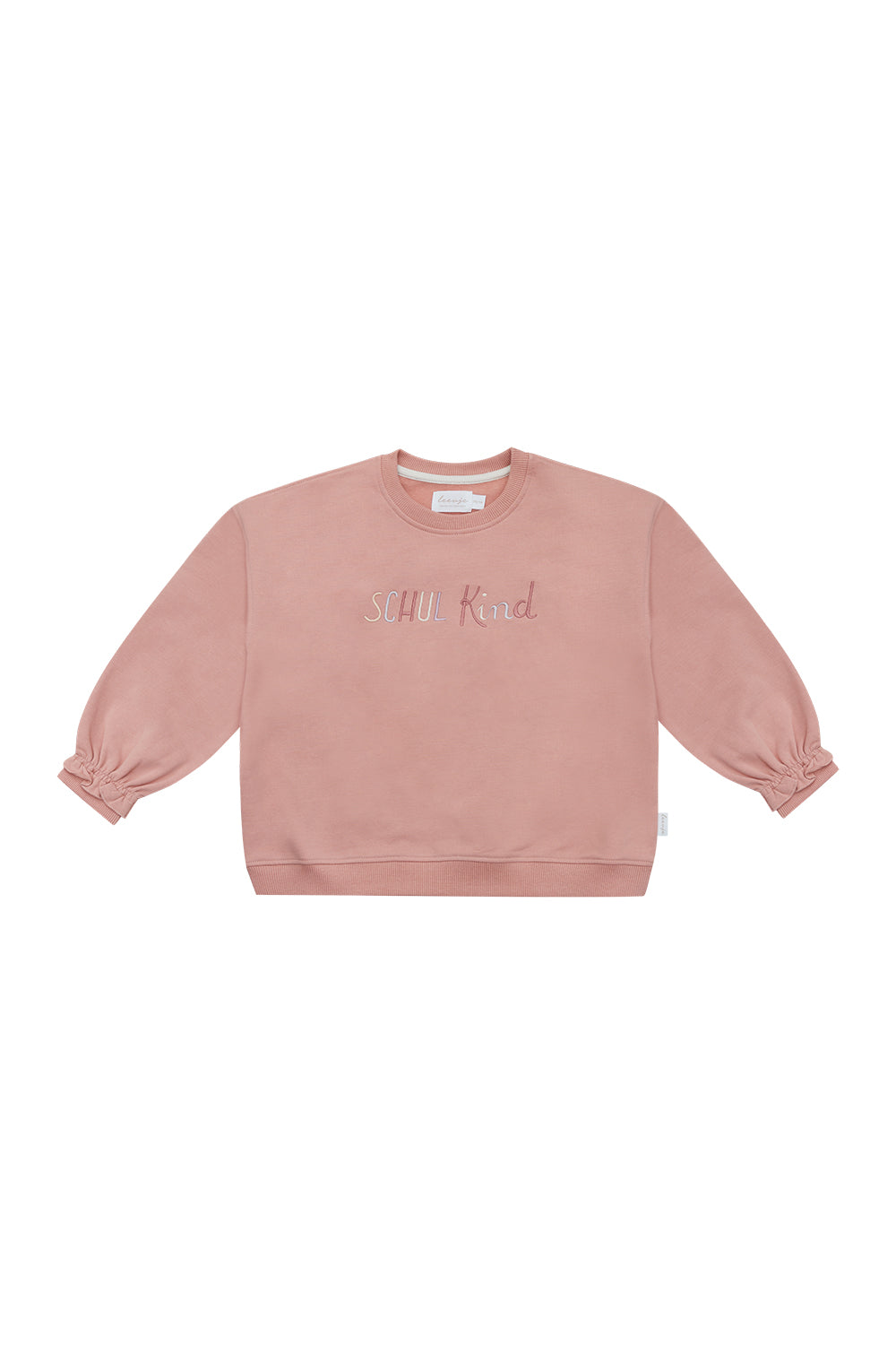 Sweatshirt 'Schulkind' with Frilled Sleeves