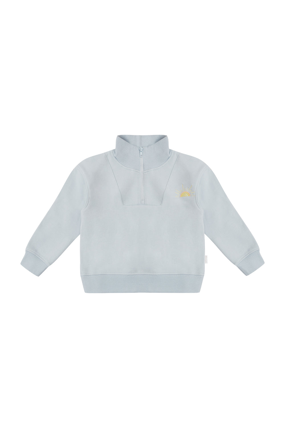 Unisex Quarter-Zip Sweatshirt 'Salt Sand Sea'