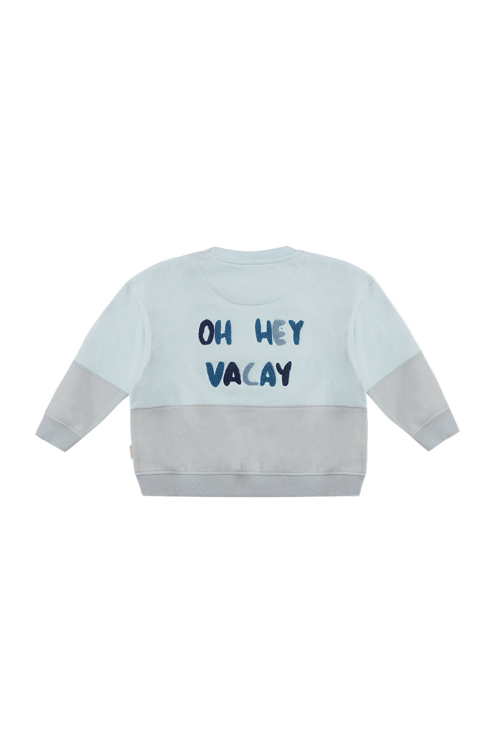 Unisex Oversized Sweatshirt with Shark ‘Oh Hey Vacay’