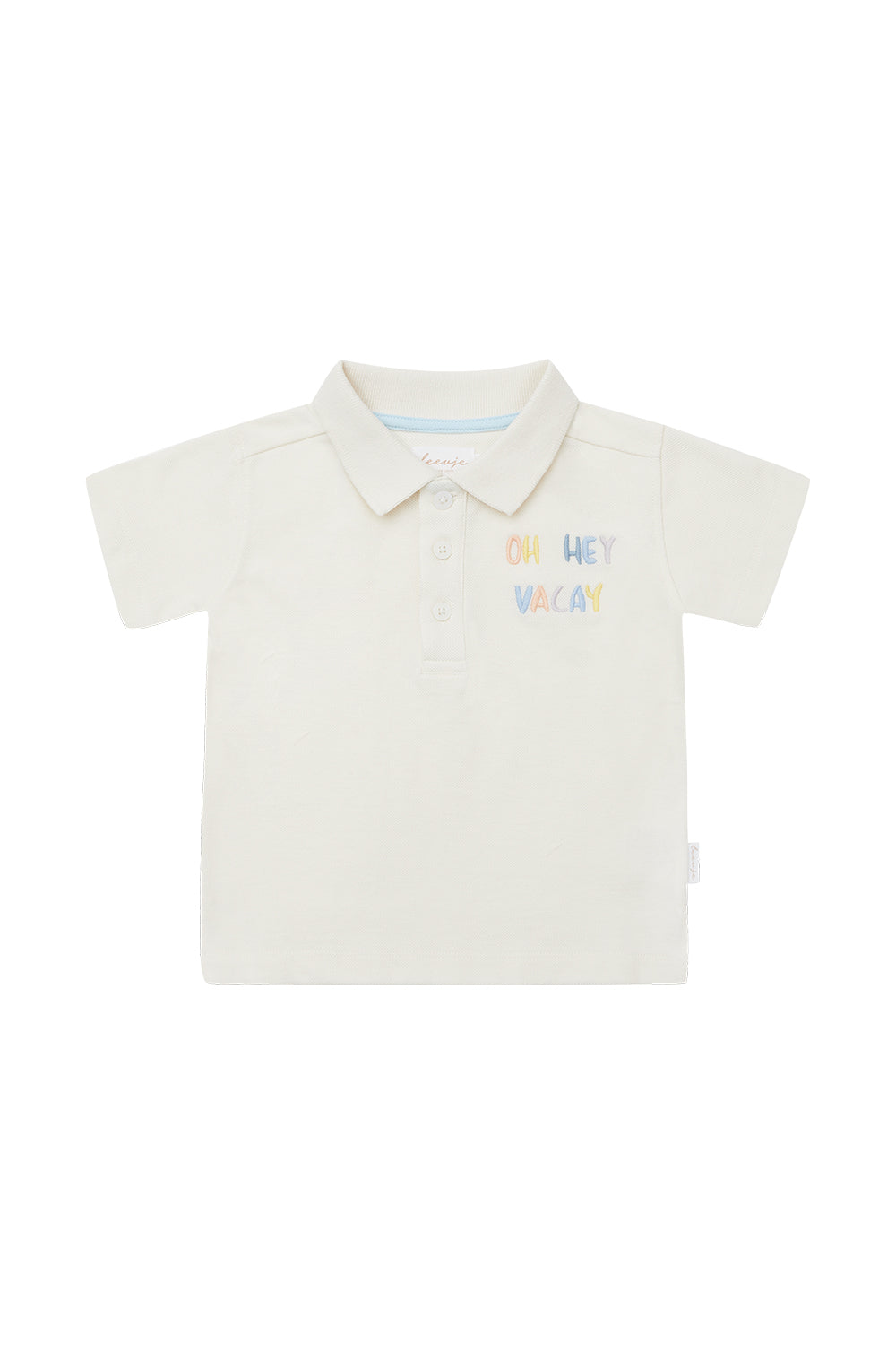 Unisex Short Sleeve Polo Shirt 'Oh Hey Vacay'