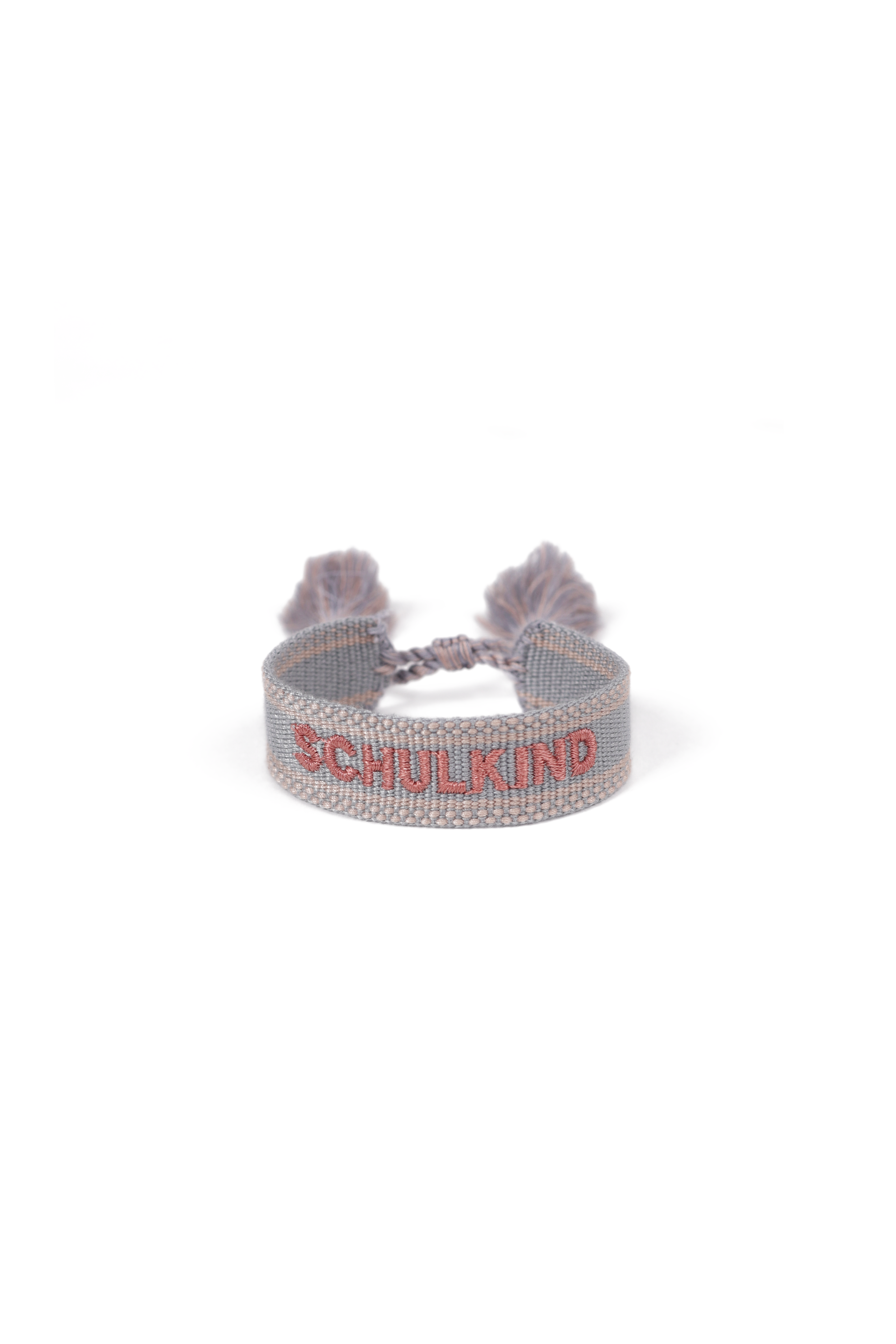 Woven Bracelet 'Schulkind' in terracotta
