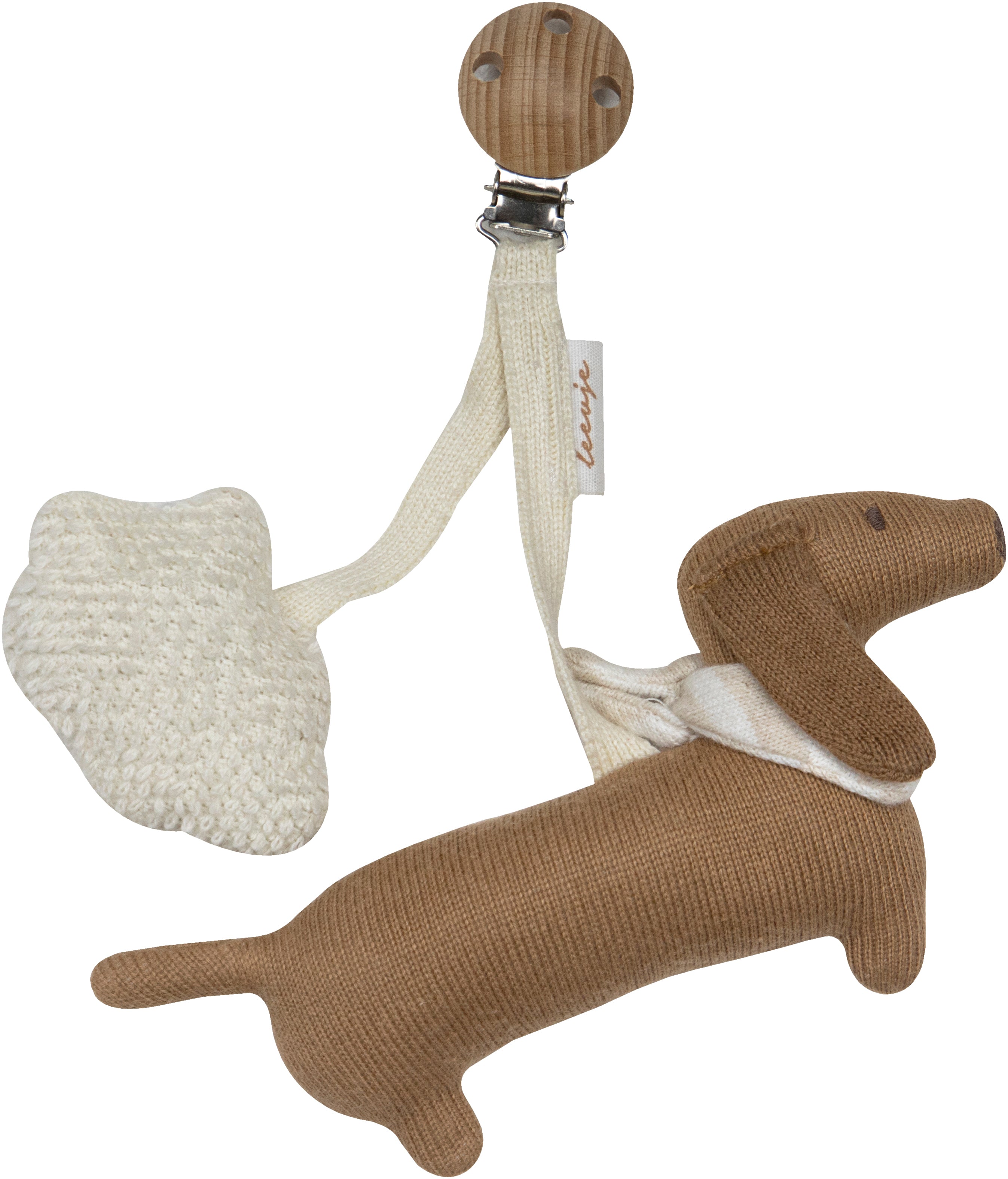 Pram Clip-On Toy 'Little Dog'