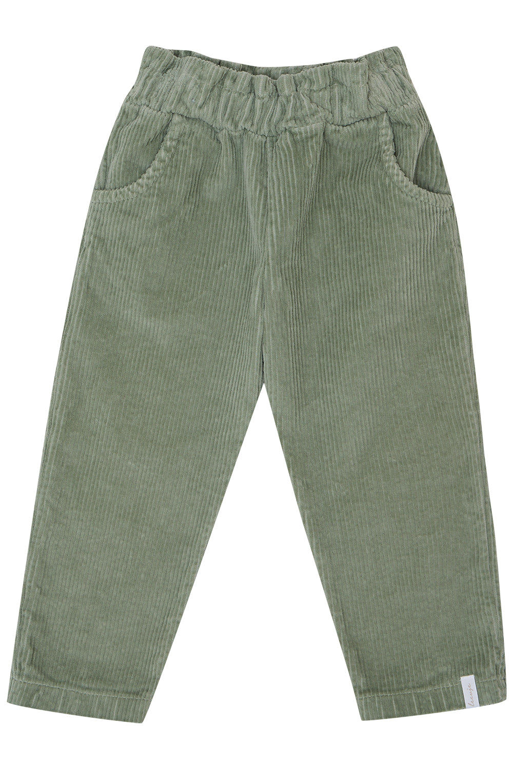 Pantalon en velours côtelé « green »