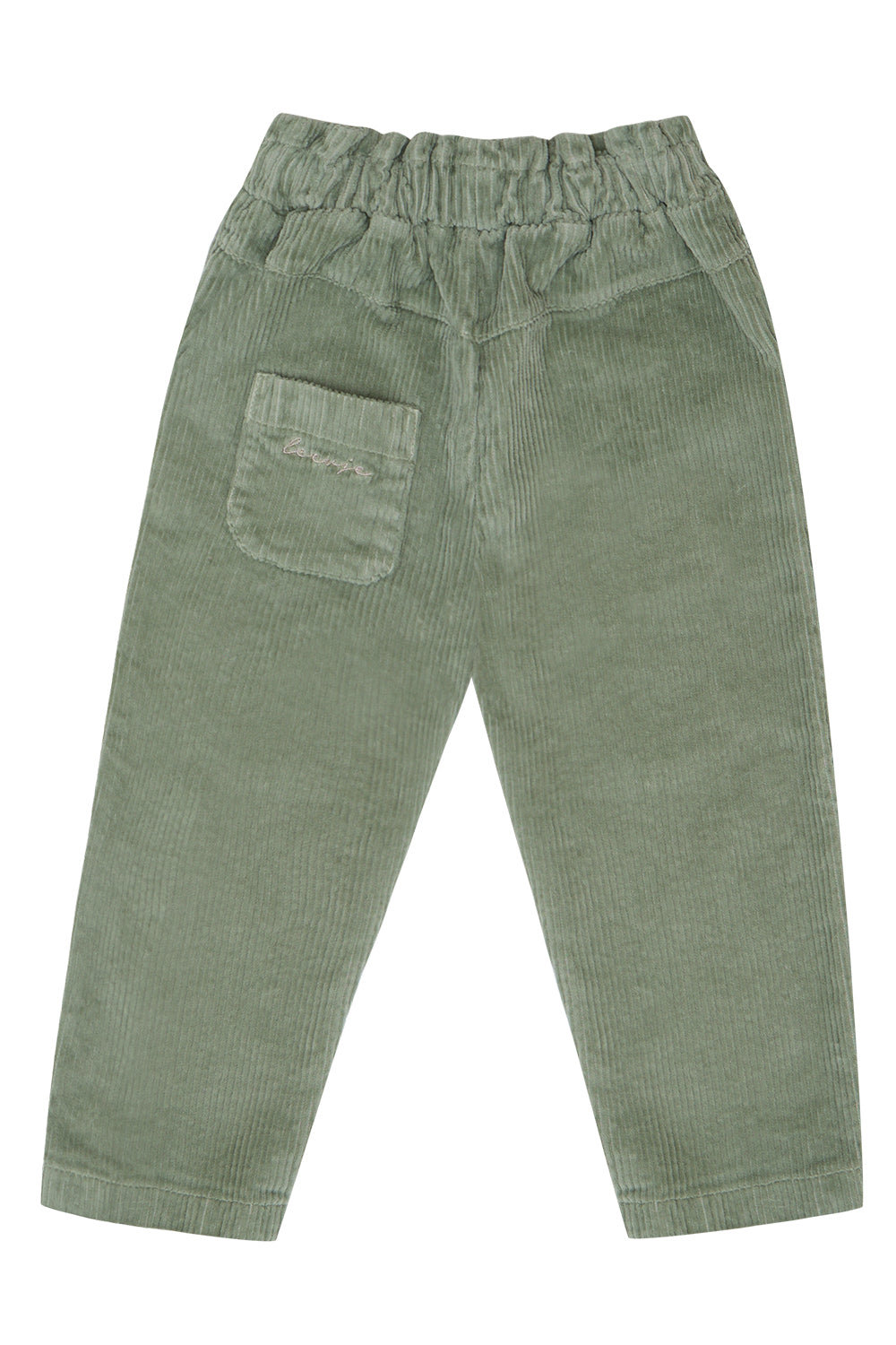Pantalon en velours côtelé « green »